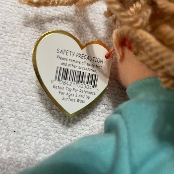 Ty Teenie Beanie Boppers Doll Cool Cassidy With Tags Stuffed Doll 8 Inch - Picture 5 of 7